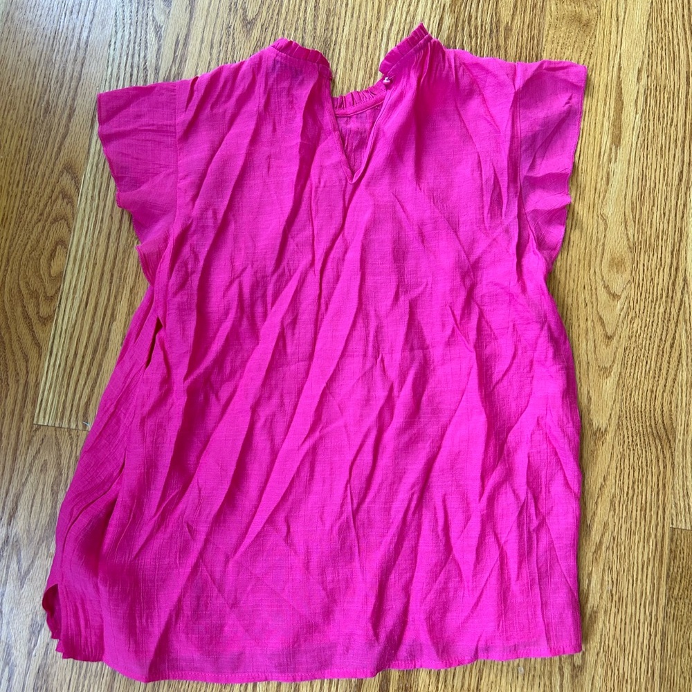 Hot Pink Nanette Nanette Lepore Blouse